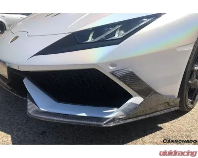 Carbonado FGCF MD Style Front Lip Lamborghini Huracan LP610 2015-2020 - FGCF5556MAD-FL
