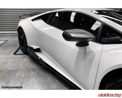 Carbonado CFRP MD Style Side Skirts Lamborghini Huracan LP610 | LP580 2015-2020 - CF5556MAD-SS