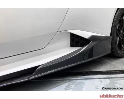 Carbonado CFRP MD Style Side Skirts Lamborghini Huracan LP610 | LP580 2015-2020 - CF5556MAD-SS