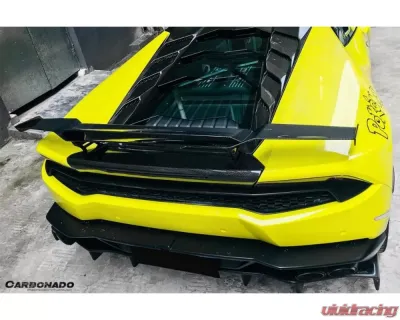 Carbonado CFRP MD Style Trunk Spoiler for Lamborghini Huracan LP610/LP580 2015-2020 - CF5556MAD-W