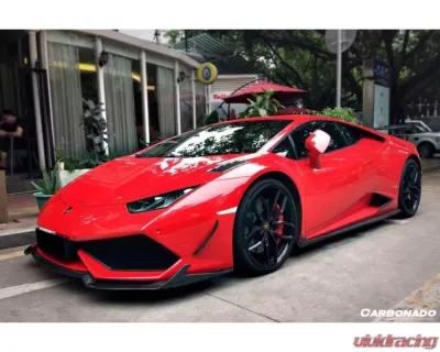 Carbonado CFRP RZS Style Front Fender Vents Lamborghini Huracan LP610 2015-2020 - CF5556RZS.FDVT
