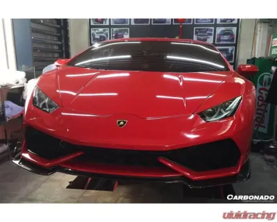 Carbonado CFRP RZS Style Front Lip Lamborghini Huracan LP610 2015-2020 - CF5556RZS.FL