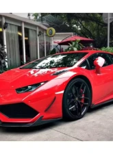 Carbonado CFRP RZS Style Front Bumper Canard Lamborghini Huracan LP610 2015-2020                                     - CF5556RZS.CRD - Image 11