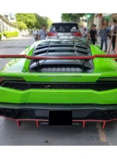 Carbonado CFRP RZS Style Rear Diffuser Lamborghini Huracan LP610 | LP580 2015-2020                                     - CF5556RZS.RD - Image 7