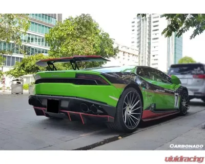 Carbonado CFRP RZS Style Rear Diffuser Lamborghini Huracan LP610 | LP580 2015-2020 - CF5556RZS.RD