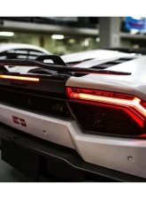 Carbonado Carbonado FGCF VRS-II Style Trunk Spoiler for Lamborghini Huracan LP610/LP580 2015-2020                                     - FGCF5556VRS-2.W - Image 11