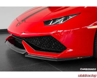 Carbonado CFRP VRS Style Front Lip Lamborghini Huracan LP610 2015-2020 - CF5556VRS-FL