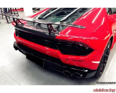 Carbonado Carbonado FGCF5556VRS-W Trunk Spoiler for Lamborghini Huracan LP610/LP580 2015-2020 - FGCF5556VRS-W