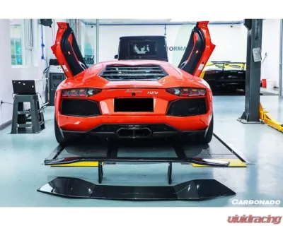 Carbonado CFRP DC Style Trunk Spoiler Lamborghini Aventador LP700 | LP740 2011-2020 - CF5900DMC-2-W