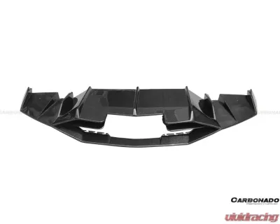Carbonado FGCF DM Style Rear Lip Lamborghini Aventador LP700 2011-2016 - FGCF5900DMC-RD