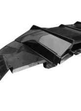 Carbonado FGCF DM Style Rear Lip Lamborghini Aventador LP700 2011-2016                                     - FGCF5900DMC-RD - Image 4