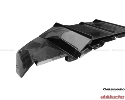 Carbonado FGCF DM Style Rear Lip Lamborghini Aventador LP700 2011-2016 - FGCF5900DMC-RD