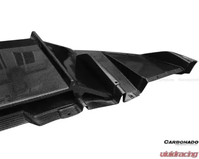 Carbonado FGCF DM Style Rear Lip Lamborghini Aventador LP700 2011-2016 - FGCF5900DMC-RD