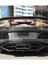 Carbonado FGCF DM Style Rear Lip Lamborghini Aventador LP700 2011-2016                                     - FGCF5900DMC-RD - Image 8