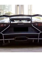 Carbonado Carbonado CFRP OEM Style Trunk Spoiler for Lamborghini Aventador LP700 2011-2016                                     - CF5900DMC.W - Image 12