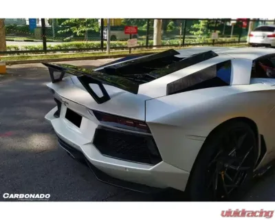Carbonado CFRP OTC Style Trunk Spoiler Lamborghini Aventador LP700 Coupe | Roadster 2011-2021 - CF5900NOTC-W