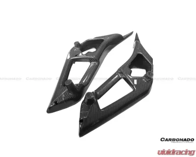 Carbonado CFRP Inner Door Handle Lamborghini Aventador LP700 Coupe | Roadster 2011-2016 - CF5900OEM.DH
