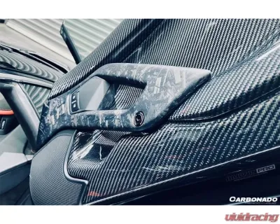 Carbonado CFRP Inner Door Handle Lamborghini Aventador LP700 Coupe | Roadster 2011-2016 - CF5900OEM.DH