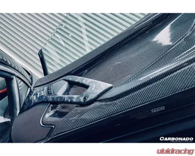 Carbonado CFRP Inner Door Handle Lamborghini Aventador LP700 Coupe | Roadster 2011-2016 - CF5900OEM.DH