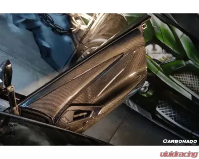 Carbonado CFRP Inner Door Replace Lamborghini Aventador LP700 | LP740 2011-2016 - CF5900OEM.DP-2