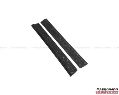Carbonado DryCF OEM Style Door Still Plate Caps Lamborghini Aventador LP700 Coupe | Roadster 2011-2016 - DRYCF5900OEM.DS
