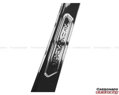 Carbonado DryCF OEM Style Door Still Plate Caps Lamborghini Aventador LP700 Coupe | Roadster 2011-2016 - DRYCF5900OEM.DS