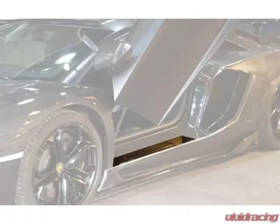 Carbonado DryCF OEM Style Door Still Plate Caps Lamborghini Aventador LP700 Coupe | Roadster 2011-2016 - DRYCF5900OEM.DS