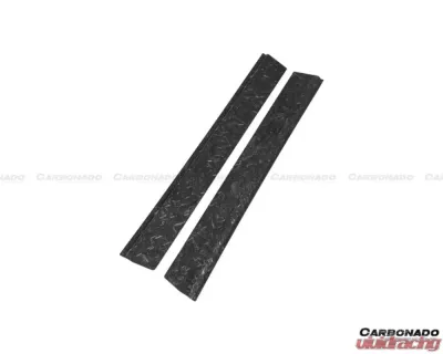 Carbonado DryCF OEM Style Door Still Plate Caps Lamborghini Aventador LP700 Coupe | Roadster 2011-2016 - DRYCF5900OEM.DS