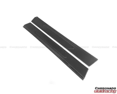 Carbonado DryCF OEM Style Door Still Plate Caps Lamborghini Aventador LP700 Coupe | Roadster 2011-2016 - DRYCF5900OEM.DS