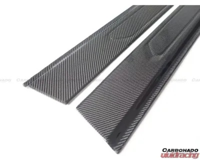 Carbonado DryCF OEM Style Door Still Plate Caps Lamborghini Aventador LP700 Coupe | Roadster 2011-2016 - DRYCF5900OEM.DS