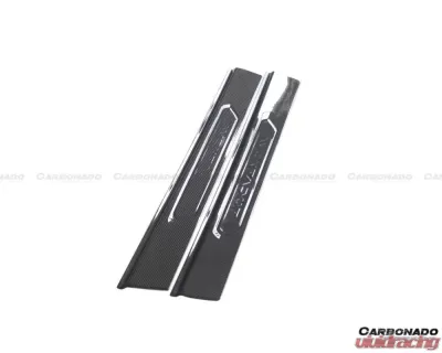 Carbonado DryCF OEM Style Door Still Plate Caps Lamborghini Aventador LP700 Coupe | Roadster 2011-2016 - DRYCF5900OEM.DS