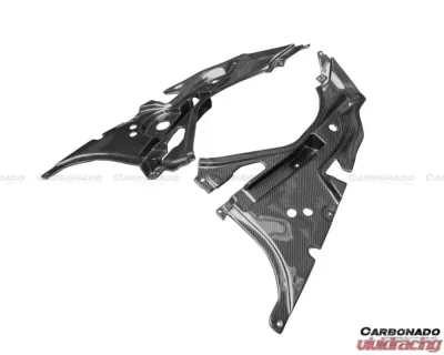 Carbonado CFRP OEM Style Front Trunk Kit Lamborghini Aventador LP700 Coupe | Roadster 2011-2016 - CF5900OEM.FTC-2