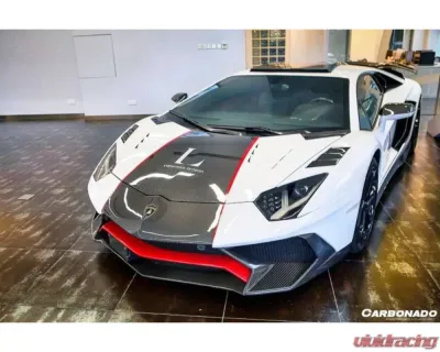 Carbonado CFRP OEM Style Front Hood Vent Lamborghini Aventador LP700 Coupe 2011-2016 - CF5900OEM.HV