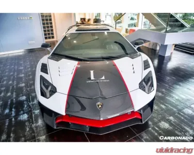 Carbonado CFRP OEM Style Front Hood Vent Lamborghini Aventador LP700 Coupe 2011-2016 - CF5900OEM.HV