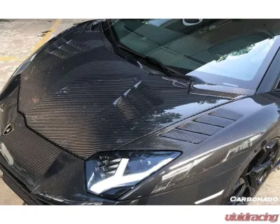 Carbonado CFRP OEM Style Front Hood Vent Lamborghini Aventador LP700 Coupe 2011-2016 - CF5900OEM.HV
