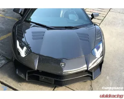 Carbonado CFRP OEM Style Front Hood Vent Lamborghini Aventador LP700 Coupe 2011-2016 - CF5900OEM.HV