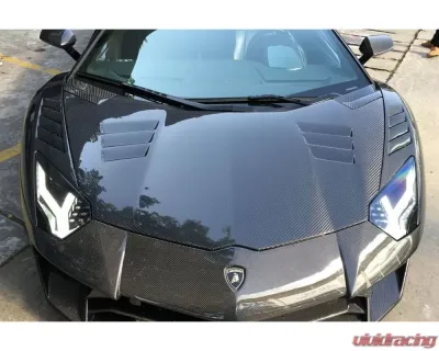Carbonado CFRP OEM Style Front Hood Vent Lamborghini Aventador LP700 Coupe 2011-2016 - CF5900OEM.HV