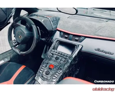 Carbonado CFRP OEM Style Instrument Surround Panel Cover Lamborghini Aventador LP700 Coupe | Roadster 2011-2016 - CF5900OEM.ISPC-2
