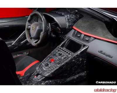 Carbonado CFRP OEM Style Instrument Surround Panel Cover Lamborghini Aventador LP700 Coupe | Roadster 2011-2016 - CF5900OEM.ISPC-2