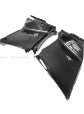 Carbonado CFRP OEM Style Quarter Panel Fender Vent Inside Lamborghini Aventador LP700 Coupe 2011-2016                                     - CF5900OEM.QPFVIN - Image 4