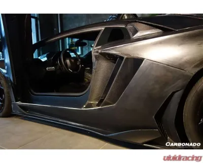 Carbonado CFRP OEM Style Quarter Panel Fender Vent Inside Lamborghini Aventador LP700 Coupe 2011-2016 - CF5900OEM.QPFVIN