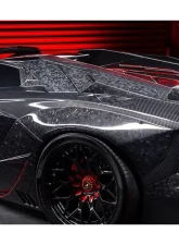 Carbonado DryCF OEM Style Rear Intake Panel Lamborghini Aventador LP700 | LP740 Roadster 2013-2016                                     - DRYCF5900OEM.RIP-2 - Image 13