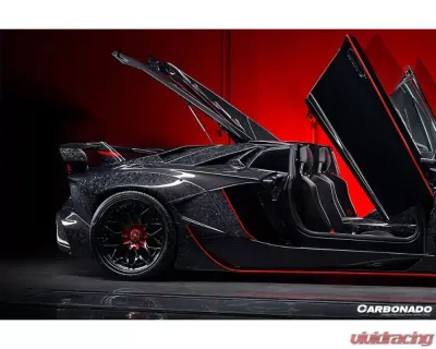 Carbonado DryCF OEM Style Rear Intake Panel Lamborghini Aventador LP700 | LP740 Roadster 2013-2016 - DRYCF5900OEM.RIP-2