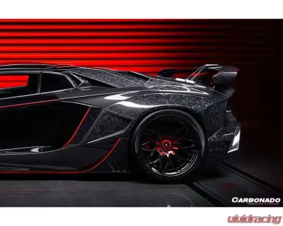 Carbonado DryCF OEM Style Rear Intake Panel Lamborghini Aventador LP700 | LP740 Roadster 2013-2016 - DRYCF5900OEM.RIP-2