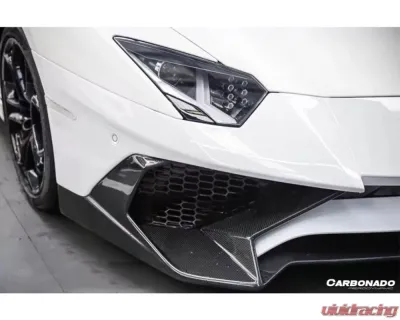 Carbonado CF5900SV-FB CFRP SV Style Front Bumper for Lamborghini Aventador LP700/LP740 2011-2016 - CF5900SV-FB