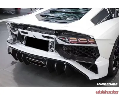 Carbonado FGPCF SV Style Rear Bumper Lamborghini Aventador LP700 | LP740 2011-2016 - FGPCF5900SV-RB