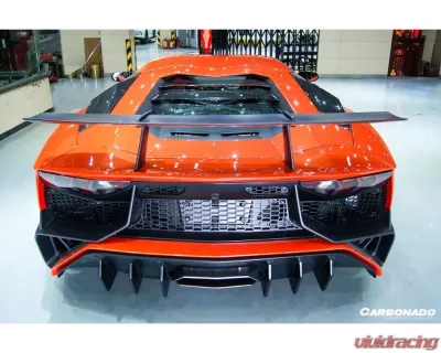 Carbonado Carbonado CFRP SV Style Trunk Wing for Lamborghini Aventador LP700/LP740 2011-2016 - CF5900SV-W