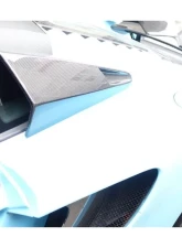 Carbonado CFRP BKSS Style Quarter Window Scoops McLaren 650s | 12C 2011-2017                                     - CF8002BKSS.QWS - Image 4