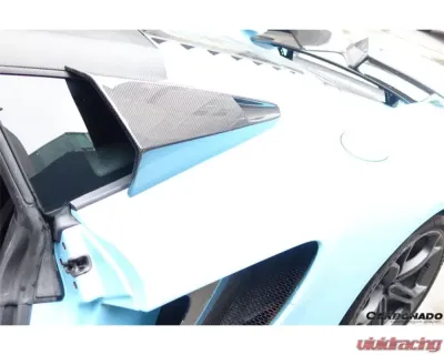 Carbonado CFRP BKSS Style Quarter Window Scoops McLaren 650s | 12C 2011-2017 - CF8002BKSS.QWS