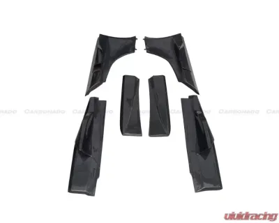 Carbonado CFRP BKSS Style Side Skirts McLaren 650s | 12C 2011-2017 - CF8002BKSS675.SS